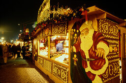 Dresdner Striezelmarkt, Dresden, Sachsen Deutschland