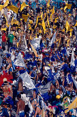 Carnival procession for Mardi Gras, Port of Spain, Trinidad and Tobago, Caribbean