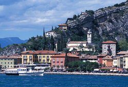 Promenade, Torbole, Lake Garda, Trentino,  Italy