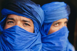 Tuareg, nomadic people, Tioute near Taroudant, Marocco