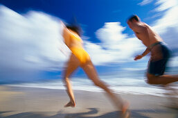 Paar am Strand, Madeira, Portugal People