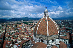 Kuppel, Campanile, Florence, Toskana, Italien