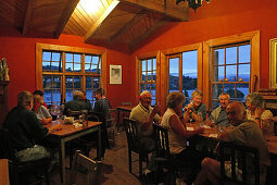 Restaurant, Moeraki, South Island, Fleurs Place, restaurant on waterfront, South Island