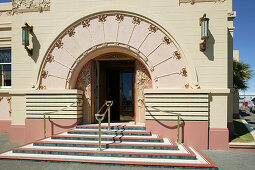 Rothmans Building, Napier, Tobacco Company Building, Napier is the Art Deco city on Hawkes Bay North Island New Zealand