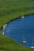 Endeavour River, Cooktown, Qld, Australien, Queensland, Cape York Peninsula, Endeavour River, view from Grassy Hill lookout