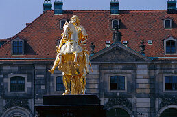 Goldener Reiter', August der Starke, Dresden, Saxony Germany