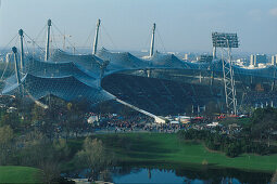Olympia-Stadion, München, Bayern, Deutschland