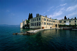 Hotel Locanda San Vigilio, Punta San Vigilio, Gardasee, Trentino, Italien