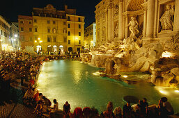 Fontana di Trevi, Rom Italien