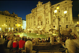 Fontana di Trevi, Rom, Italien Europa