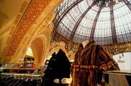 Galeries Lafayette, Jugendstilkuppel, Paris, Frankreich