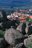 Monsanto Village on a Granit Hill, near Guarda Montanhas, Portugal