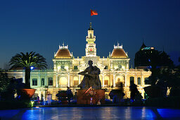 Rathaus in Saigon, Ho Chi Minh City, Vietnam, Indochina, Asien