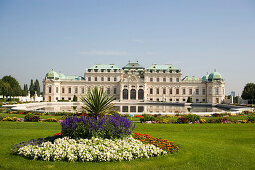 Schloss Belvedere, the home of Prince Eugene of Savoy, Vienna, Austria