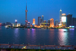 Skyline Pudong, Huangpu River, Pearl Orient Tower, Shanghai