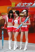 Shanghai circuit race course,show gilrs, circuit, touring race, "Boxenluder", Werbung
