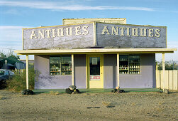Antiquitätengeschäft, Moyave Wüste, Kalifornien, USA