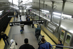 U-Bahn Station 77th Street, 77. Straße, Manhattan, New York City, U.S.A., Vereinigte Staaten von Amerika
