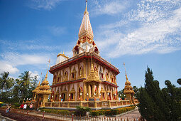 Chedi, Wat Chalong, Phuket, Thailand