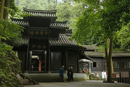 Hong Chun Ping Kloster, Emei Shan,Hong Chun Ping Tempel, Berge Emei Shan, Provinz Sichuan, China, Asien, Weltkulturerbe, UNESCO