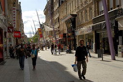 Esch sur Alzette, Einkaufsstrasse, Luxemburg, Europa