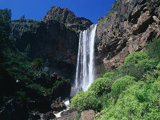 Waterfall, Cascada de Soria, Gran Canaria, Canary Islands, Spain, Cascada de Soria