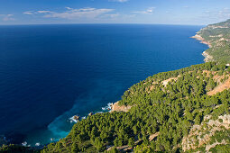 Luftaufnahme von der Nordküste, Mallorca, Spanien