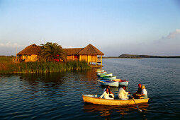 Lagune suites on the waters edge, Hotelito Desconocido south of Puerto Vallarta, Mexico