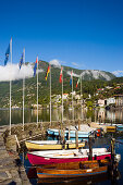 Harbor at Lake Maggiore, Ascona, Ticino, Switzerland