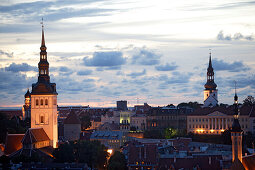 Blick über die Altstadt, Tallinn, Estland