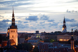 Old town of Tallinn, Tallinn, Estonia