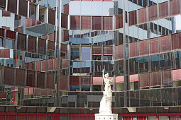 Konrad-Adenauer building, Administrive building of the European Union in the district of Kirchberg in Luxembourg