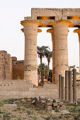 Luxor Tempel im Abendlicht, Luxor, Ägypten