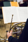 Horn player, Munich Symphonic Orchestra, Germany