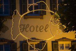 Der Goldene Karpfen Hotel und Restaurant, Fulda, Rhön, Hessen, Deutschland, Europa