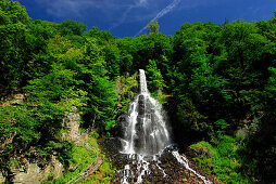 Trusetaler Wasserfall, Trusetal, Thüringen, Deutschland;