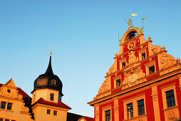 City hall in sunset, Gotha, Thuringia, Germany