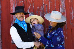 cowboy-family, wildwest, Oregon, USA
