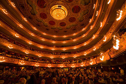 Gran Teatre del Liceu, opera house, La Rambla, Ciutat Vella, Barcelona, Spanien