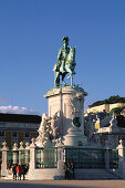 Reiterstandbild König D. Jose I, Praca do Comercio, Baixa, Lissabon, Portugal
