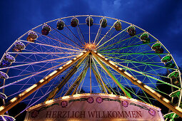 Riesenrad, Kaufbeuren, Bayern, Deutschland