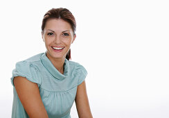 Mid adult woman smiling at camera, Styria, Austria