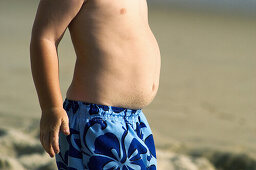 chubby beach boy