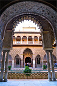 Alcazar, Sevilla, Andalusien, Spanien