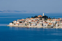 Village of Primosten on the Adriatic Coast, Croatia
