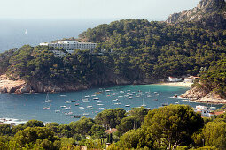 Meerblick, Aiguablava, Costa Brava, Katalonien, Spanien