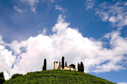 Church, San Vigilio, Farra di Soglio, Veneto, Italy