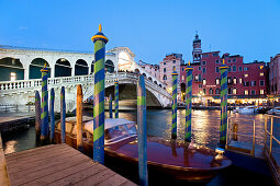 Rialto Bridge, Grand Canal, Venice, Veneto, Italy