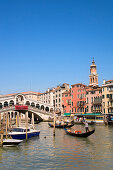 Rialto Bridge, Canal Grande, Venice, Veneto, Italy
