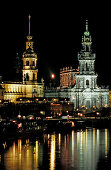 Dresden by Night, Germany, Dresden, Sachsen